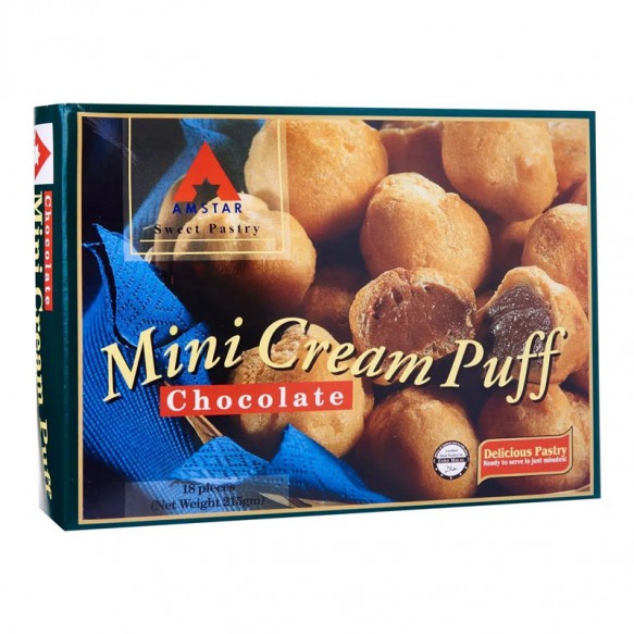 Mini Cream Puff (Chocolate)