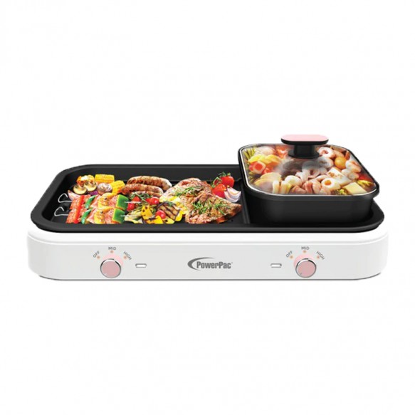 2 in 1 BBQ Steamboat